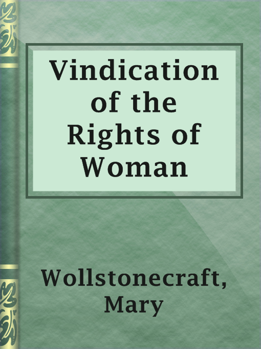 Title details for Vindication of the Rights of Woman by Mary Wollstonecraft - Available